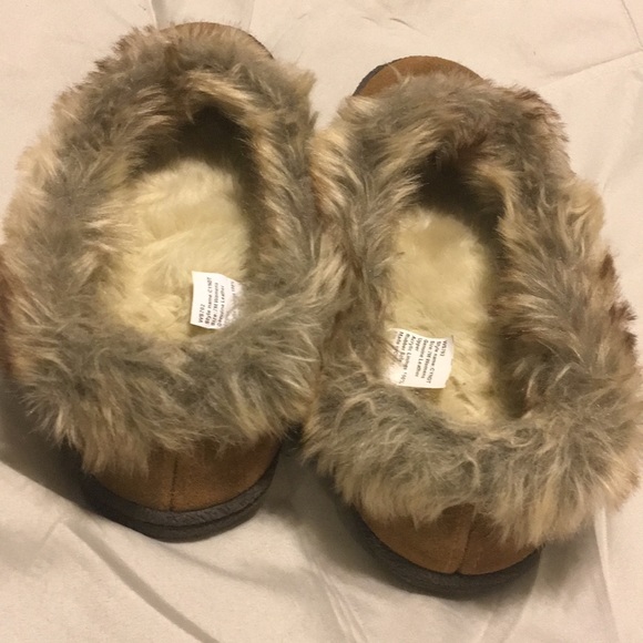 Walking Co Tan Suede Slippers - Picture 4 of 5